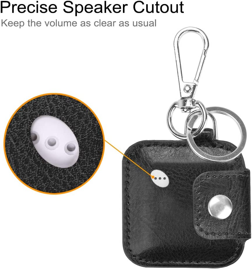 Case Cover for Tile Mate (2022/2020/2018/2016)/ Tile Pro/Tile Sport/Tile Style/Cube Pro Key Finder with Keychain