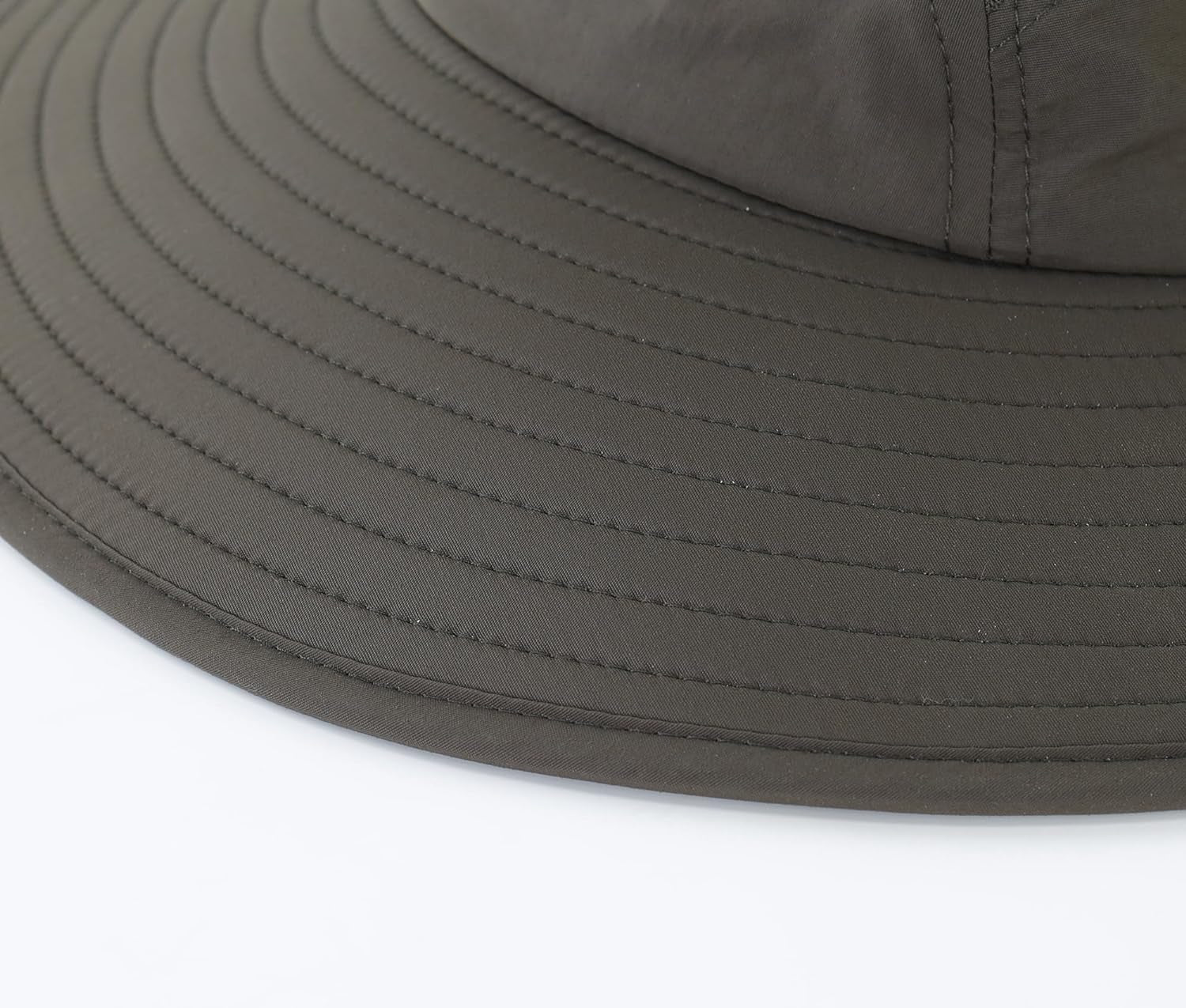 Mens UPF 50+ Sun Protection Cap Wide Brim Fishing Hat with Neck Flap