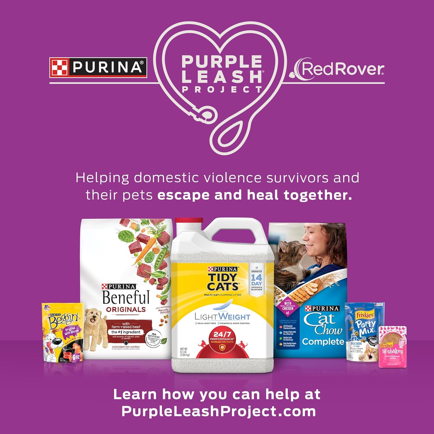 Purina  Multi Cat, Low Dust, Clumping Cat Litter, Lightweight 4-In-1 Strength - 17 Lb. Box