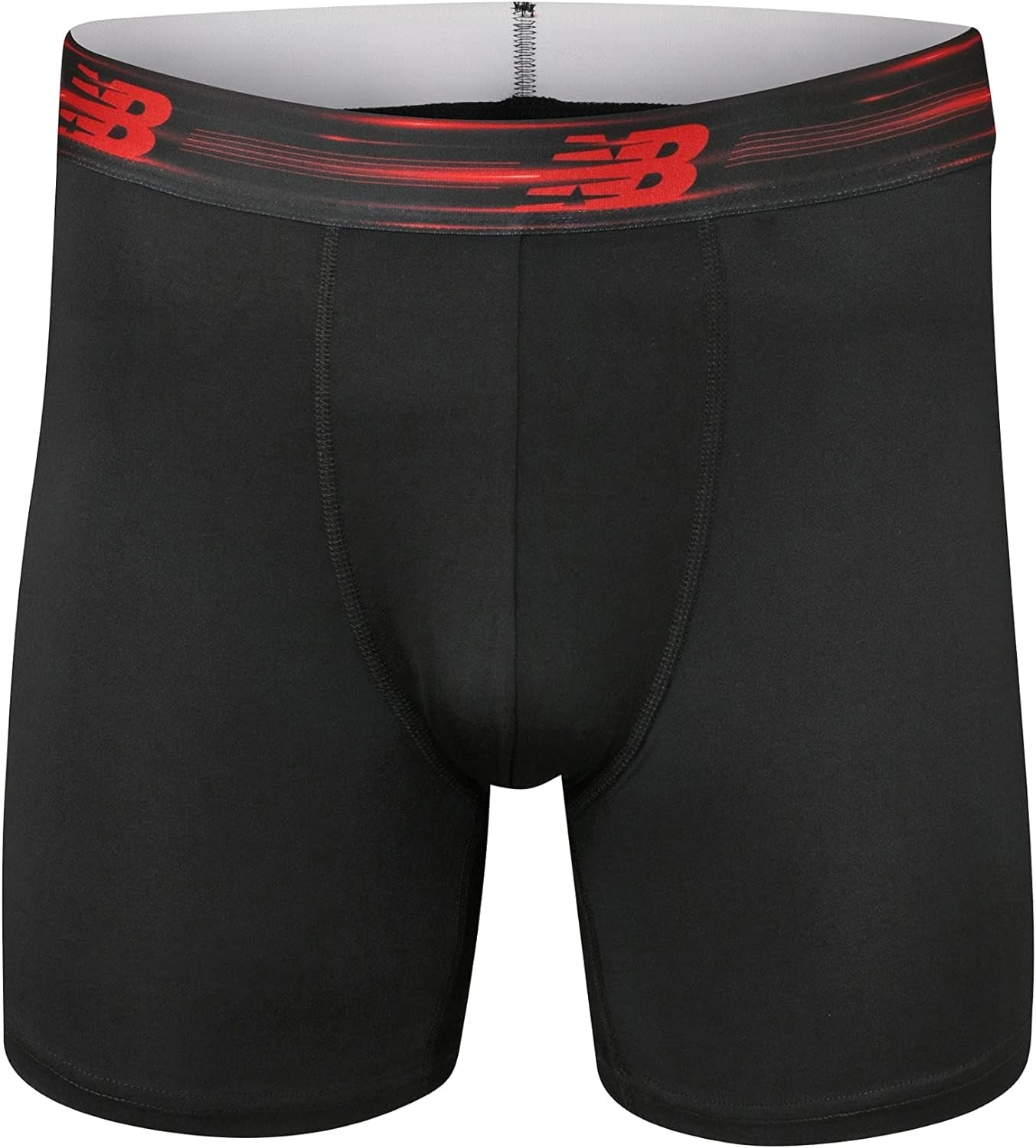 Men'S Ultra Soft Performance 6" Boxer Briefs with No Fly (3-Pack of Underwear)