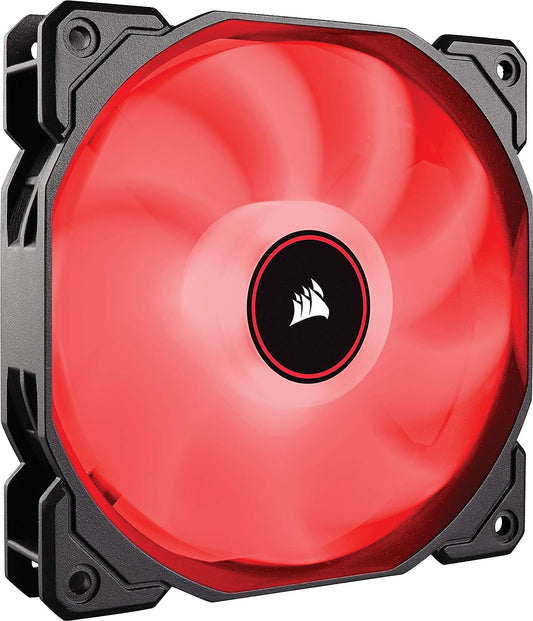 AF140 LED Low Noise Cooling Fan, Single Pack - Red,Co-9050086-Ww