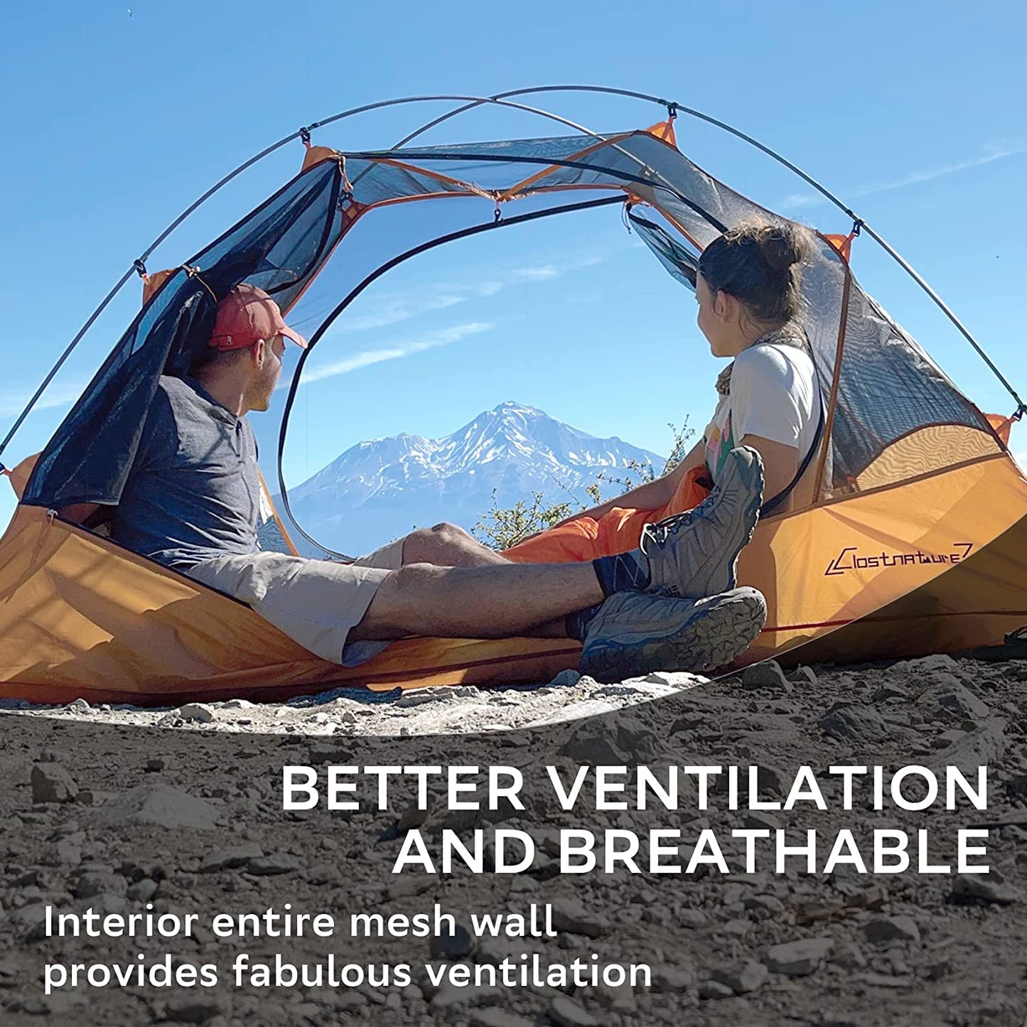 Lightweight Backpacking Tent - 3 Season Ultralight Waterproof Camping Tent, Large Size Easy Setup Tent for Family, Outdoor, Hiking and Mountaineering