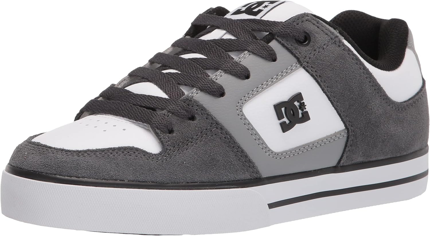 Men'S Pure Low Top Lace up Casual Skate Shoe Sneaker