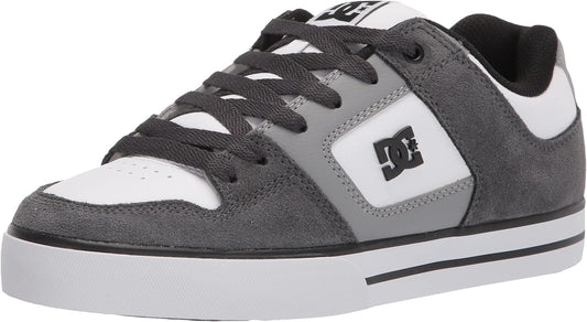 Men'S Pure Low Top Lace up Casual Skate Shoe Sneaker