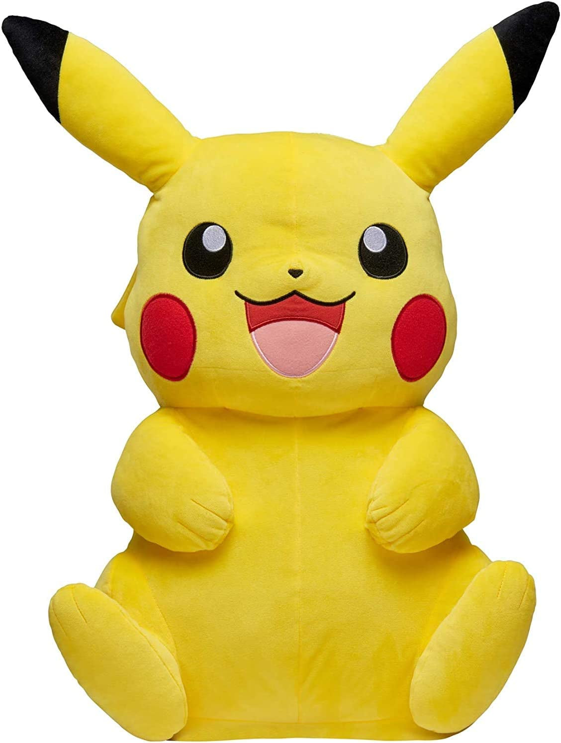 Pikachu Giant Plush, 24-Inch - Adorable, Ultra-Soft, Life Size Plush Toy, Perfect for Playing & Displaying - Gotta Catch ‘Em All