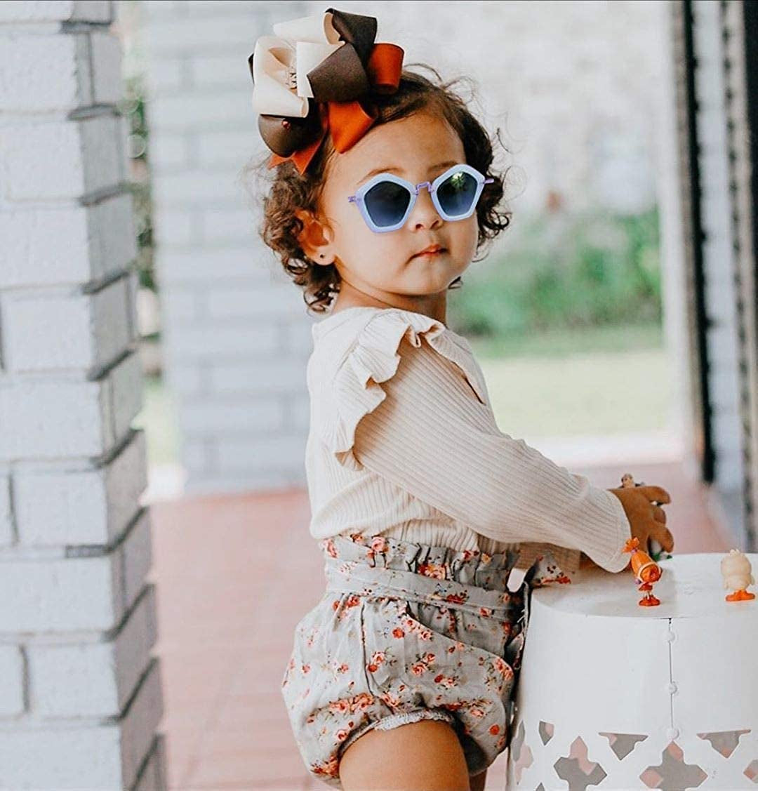 Baby Girl Clothes Ruffle Romper Floral Short Pants Summer Outfits Cute Baby Girl Clothes