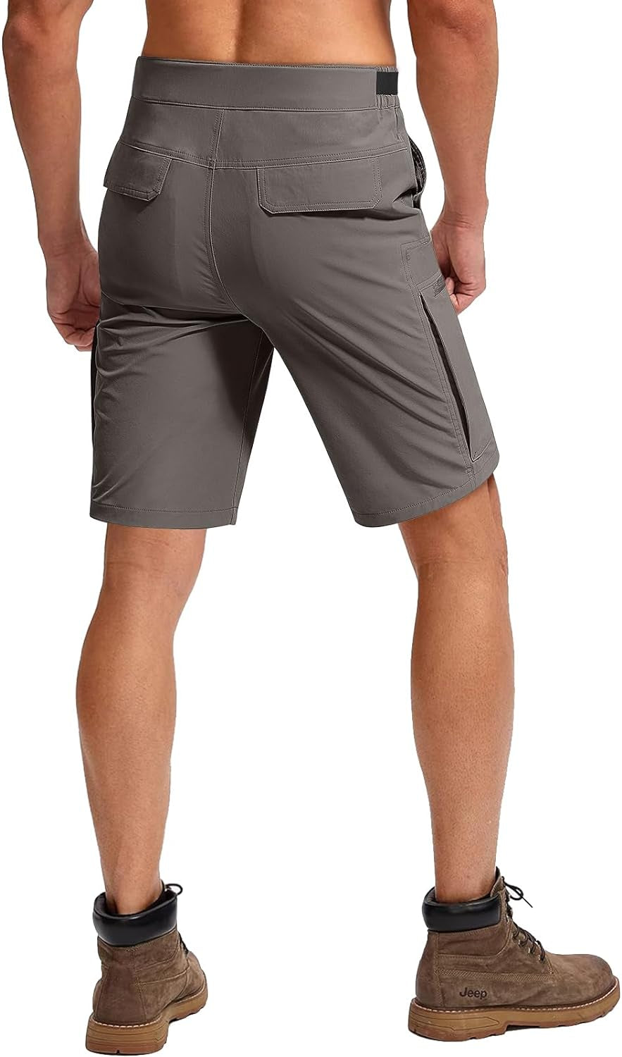 Men'S Cargo Shorts with Belt Lightweight Breathable Quick Dry Hiking Tactical Shorts Nylon Spandex