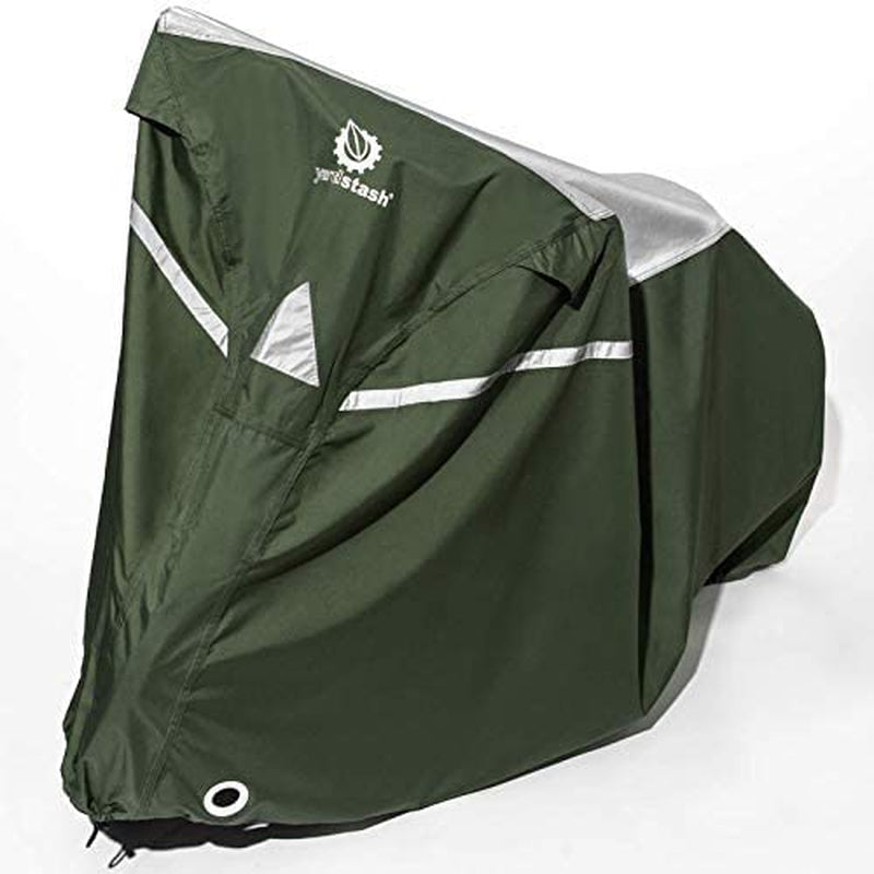 Bike Cover – Reflective Bicycle Covers for outside Storage - Waterproof & Weatherproof Garden Tarp Shelters for Bikes, Trikes, 29Ers, and Electric Bicycles