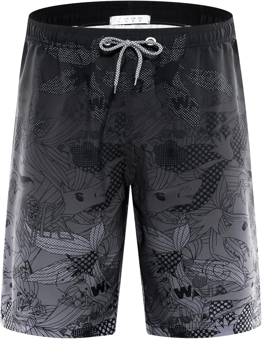 Swim Trunks Palm Beach Shorts Board Shorts Mens Swimwear #HWP023 Grey S