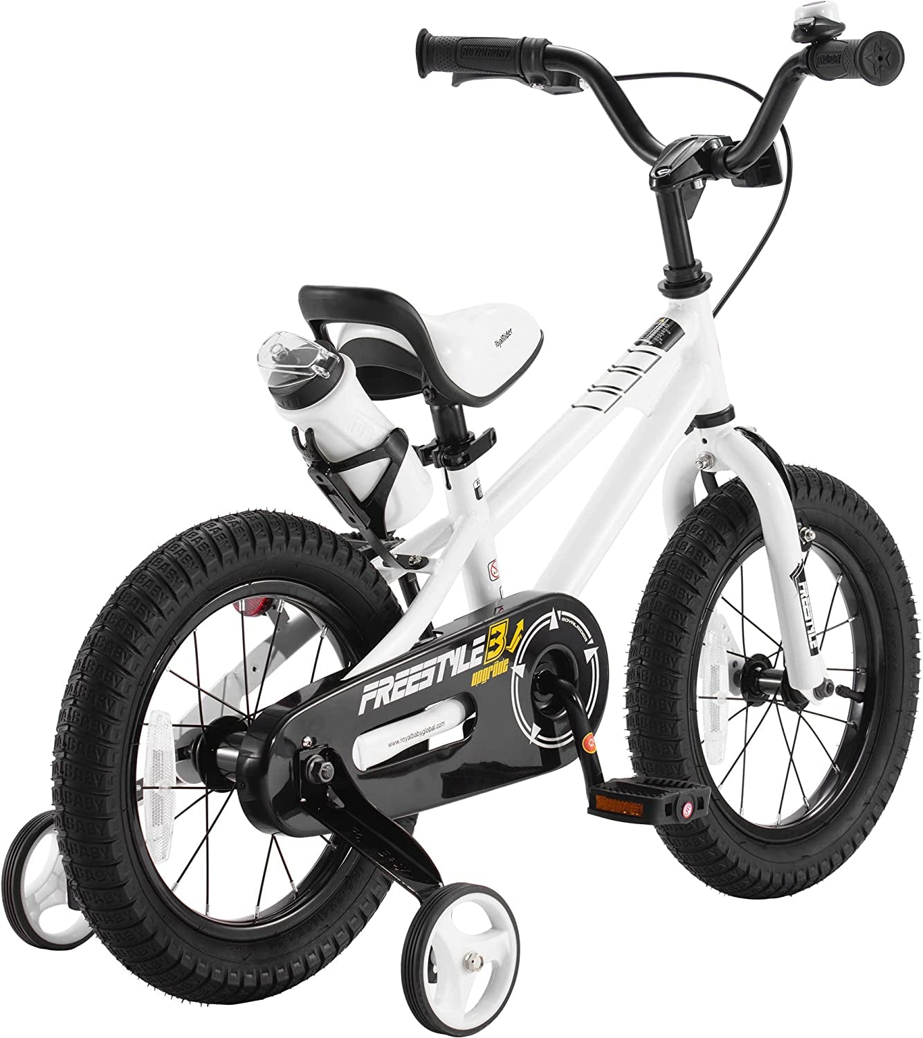 Freestyle Kids Bike 12 14 16 18 Inch Bicycle for Boys Girls Ages 3-10 Years, Multiple Color Options