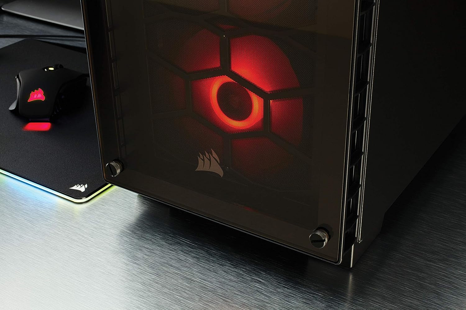 AF140 LED Low Noise Cooling Fan, Single Pack - Red,Co-9050086-Ww