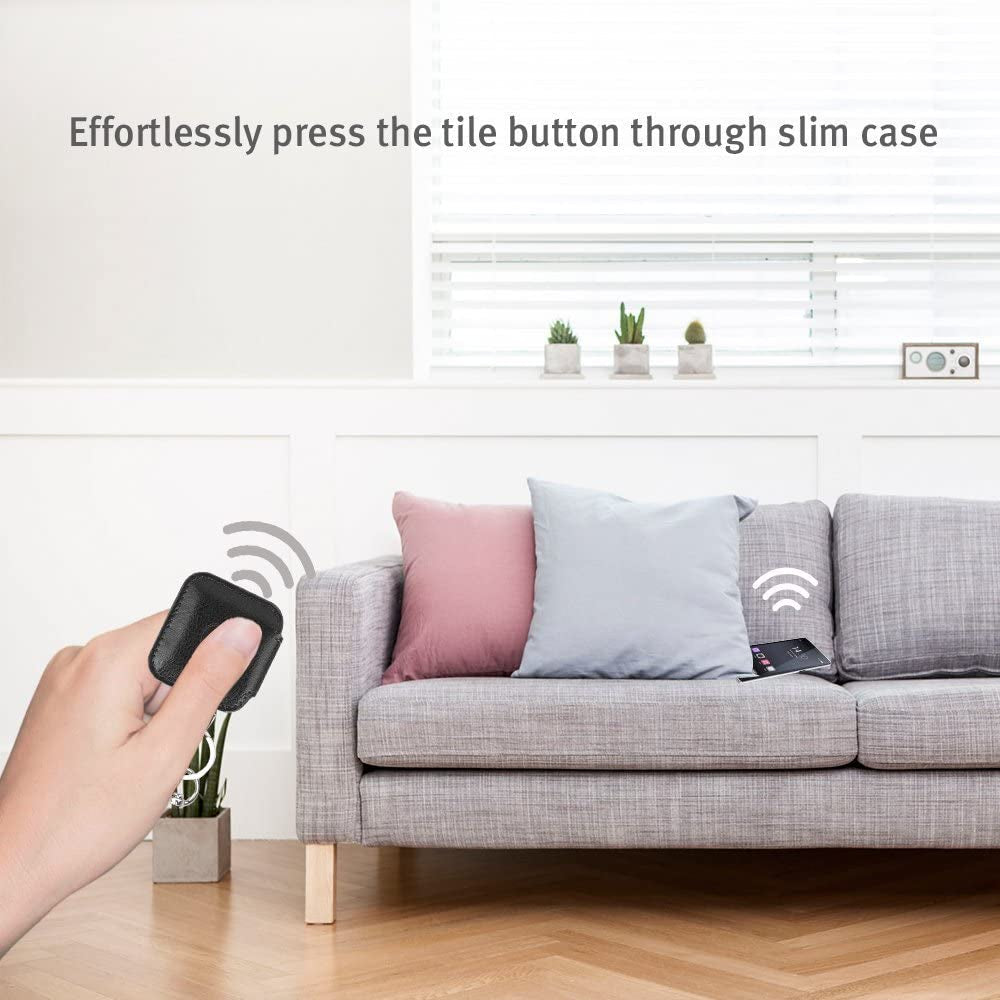 Case Cover for Tile Mate (2022/2020/2018/2016)/ Tile Pro/Tile Sport/Tile Style/Cube Pro Key Finder with Keychain