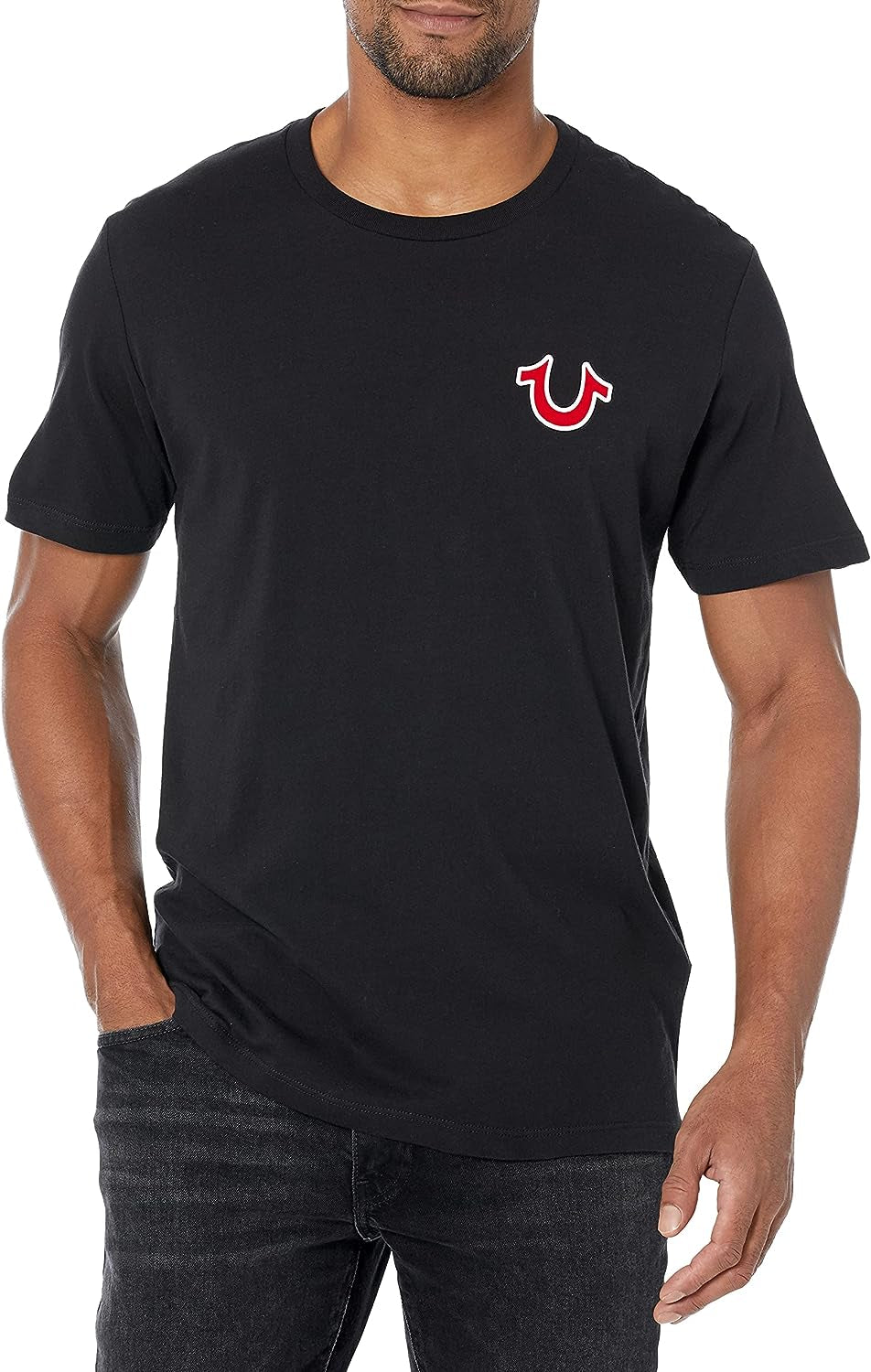Men'S Buddha Logo Short Sleeve Tee