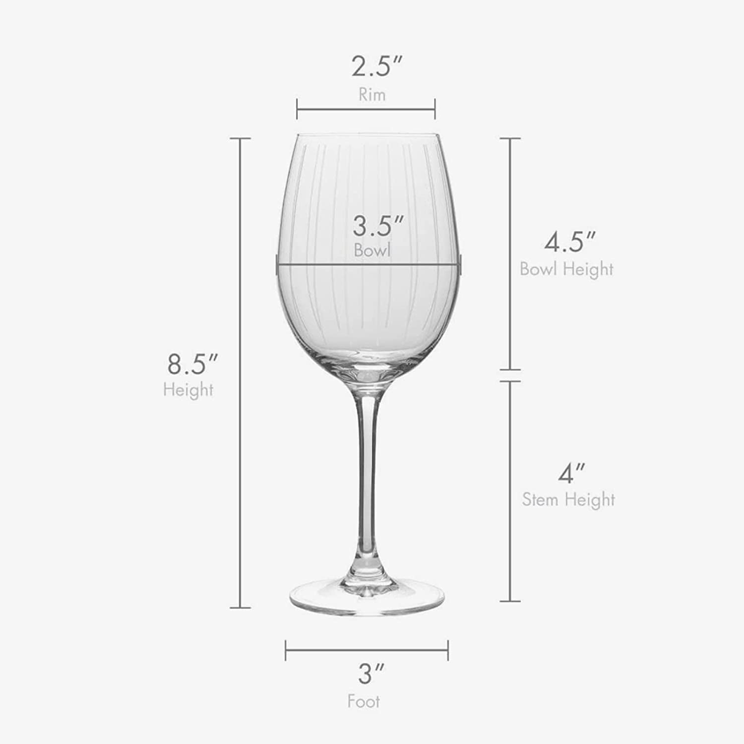 SW910-403 Cheers White Wine Glasses, Set of 4, 16-Ounce Wine Glasses - SW910-403