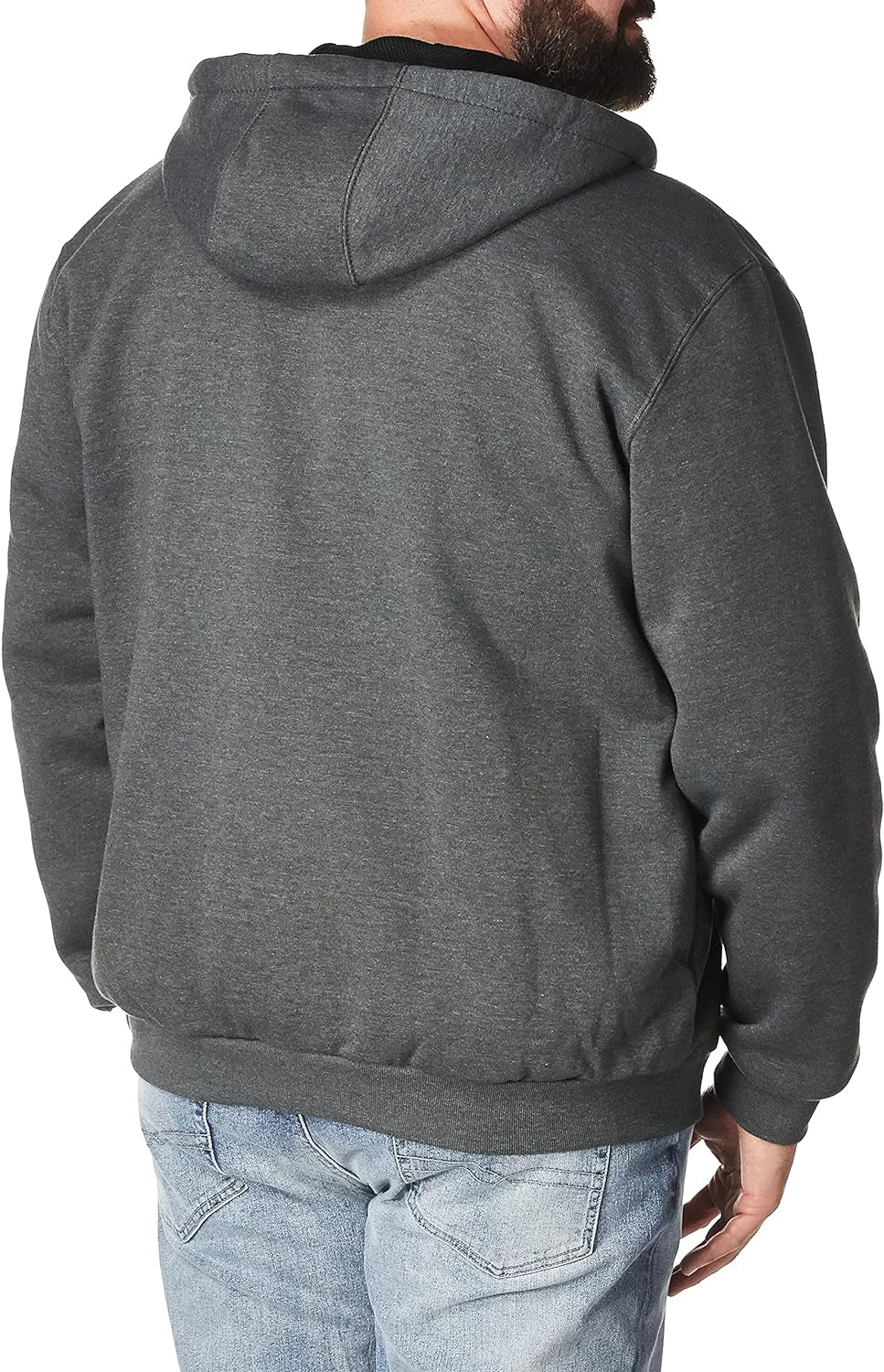 Carhatt Mens Rd Rutland Thermal Lined Hooded Zip Front Sweatshirt