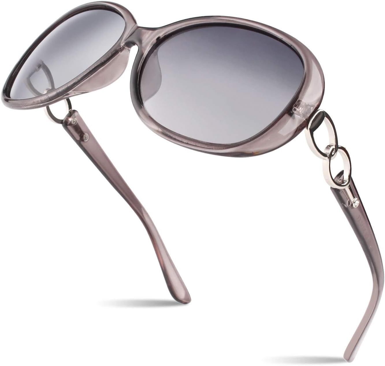 Sunglasses Womens Polarized Oversized Trendy Sun Glasses Fashion Ladies Shades 100% UV400 Protection S85