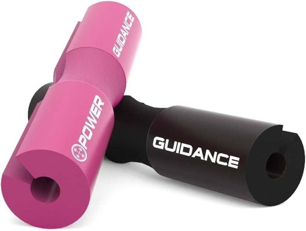 Barbell Squat Pad - Neck & Shoulder Protective Pad - Great for Squats, Lunges, Hip Thrusts, Weight Lifting & More - Fit Standard and Olympic Bars Perfectly-Black