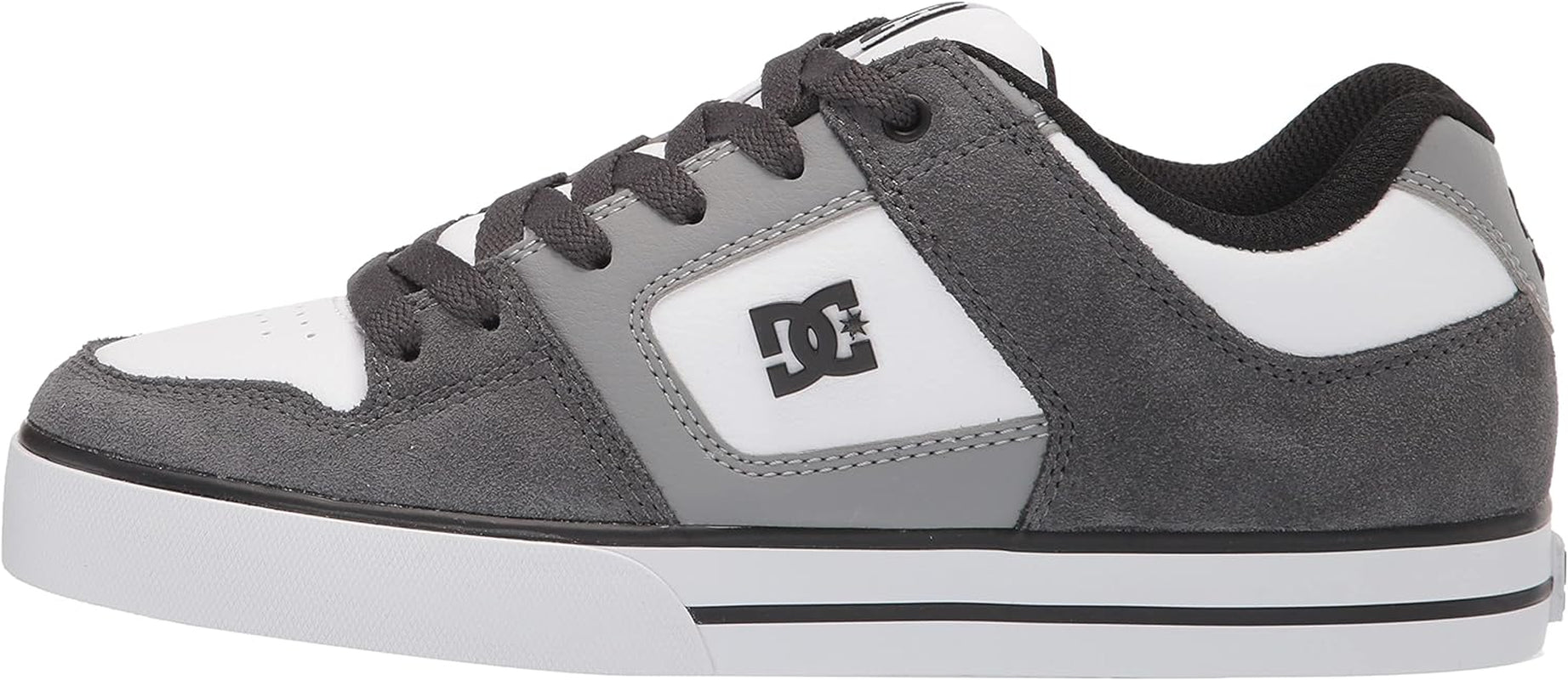Men'S Pure Low Top Lace up Casual Skate Shoe Sneaker