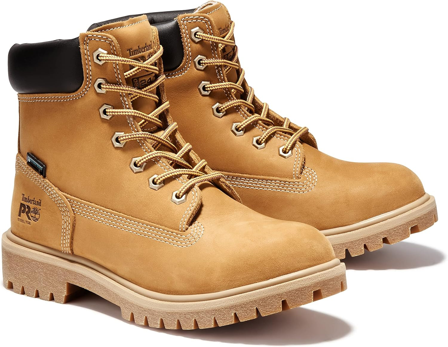 Men'S Direct Attach 6 Inch Soft Toe Insulated Waterproof Work Boot, Marigold