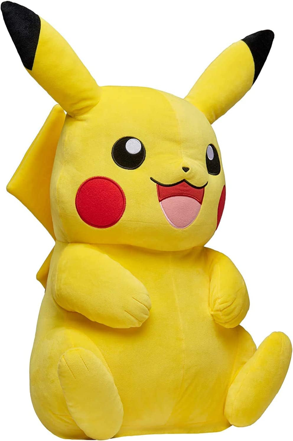 Pikachu Giant Plush, 24-Inch - Adorable, Ultra-Soft, Life Size Plush Toy, Perfect for Playing & Displaying - Gotta Catch ‘Em All