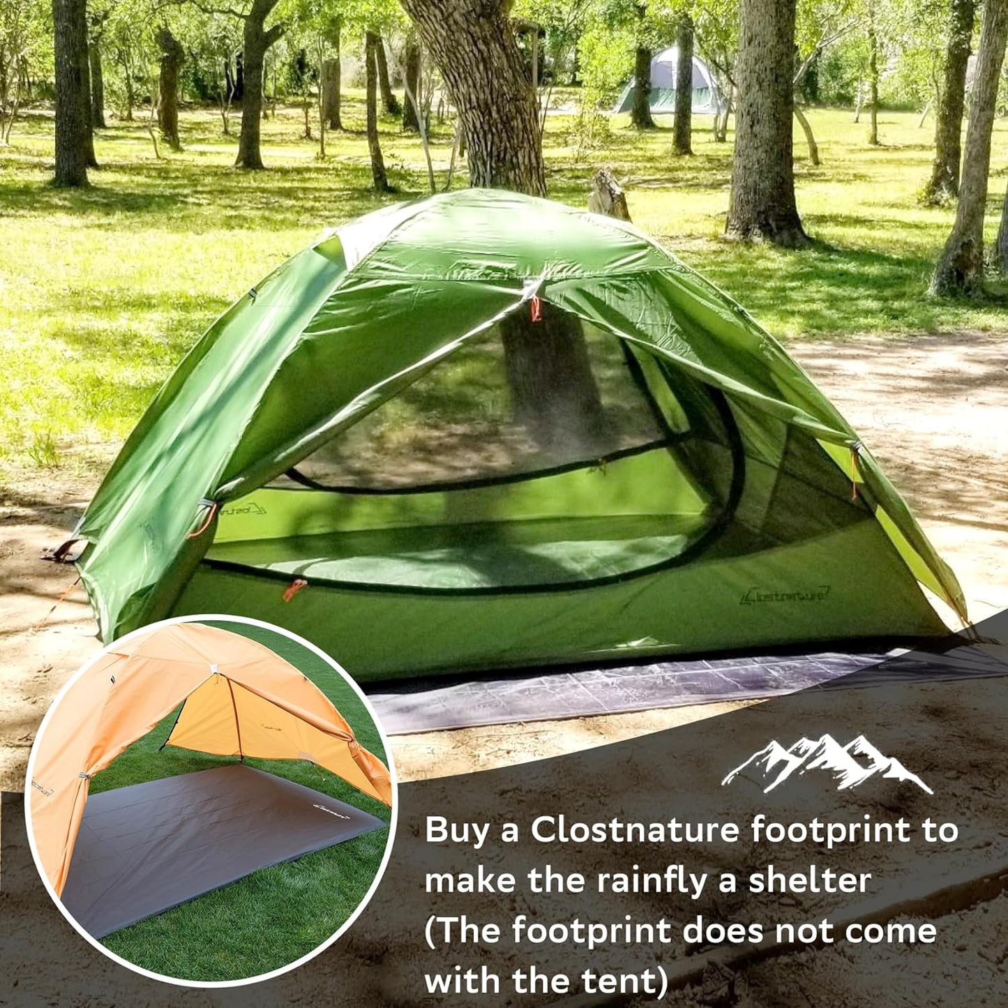 Lightweight Backpacking Tent - 3 Season Ultralight Waterproof Camping Tent, Large Size Easy Setup Tent for Family, Outdoor, Hiking and Mountaineering