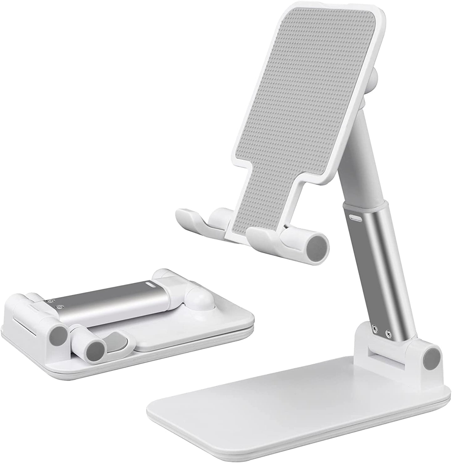 Cell Phone Stand for Desk,Angle Height Adjustable Phone Holder for Office,Compatible with Iphone15 14 13 12 11 Pro XS Max XR 8 7 6S Plus,Samsung S20+Note10,Tablets,Charging Accessories