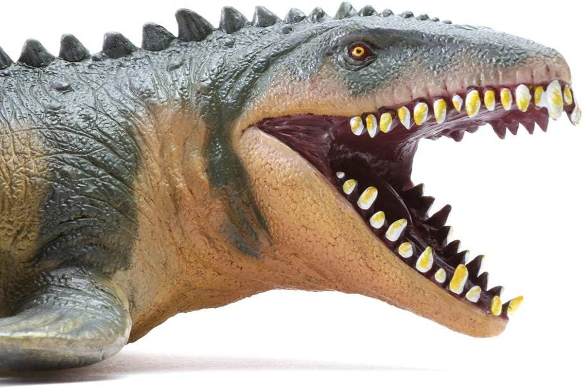 16” Mosasaurus Dinosaur Toys - Large Realistic Mosasaurs Jurassic Prehistorical Toy for Kids, Hand Painted Action Figure Model Dinosaurs for Boys Girls Kids 3+