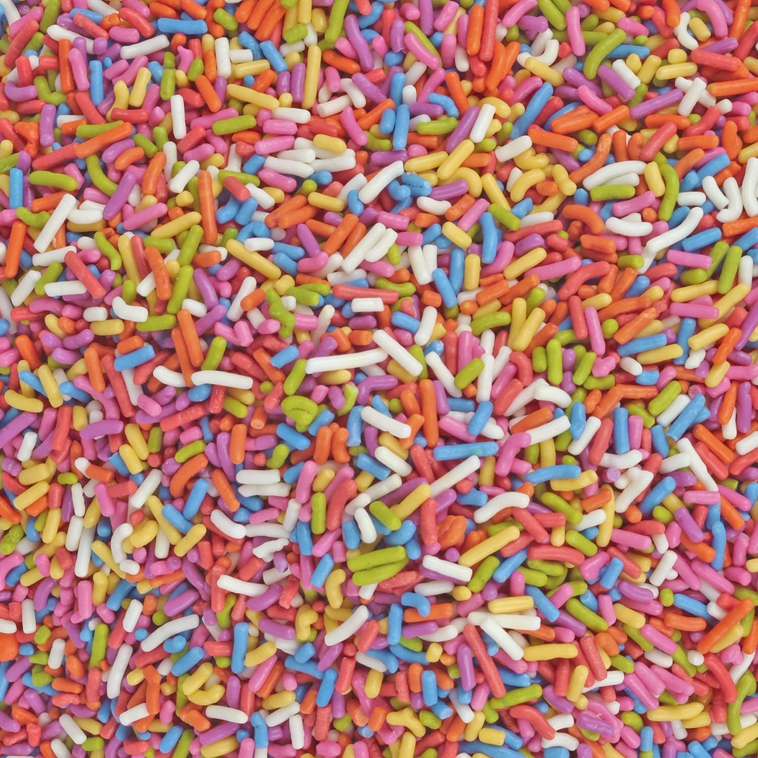 Dye Free Sprinkles - 1.6 Pounds - Vegan Rainbow Sprinkles - All Natural Ice Cream Topping Jimmies for Mother'S Day - Non-Gmo Cake Decorating Sprinkles