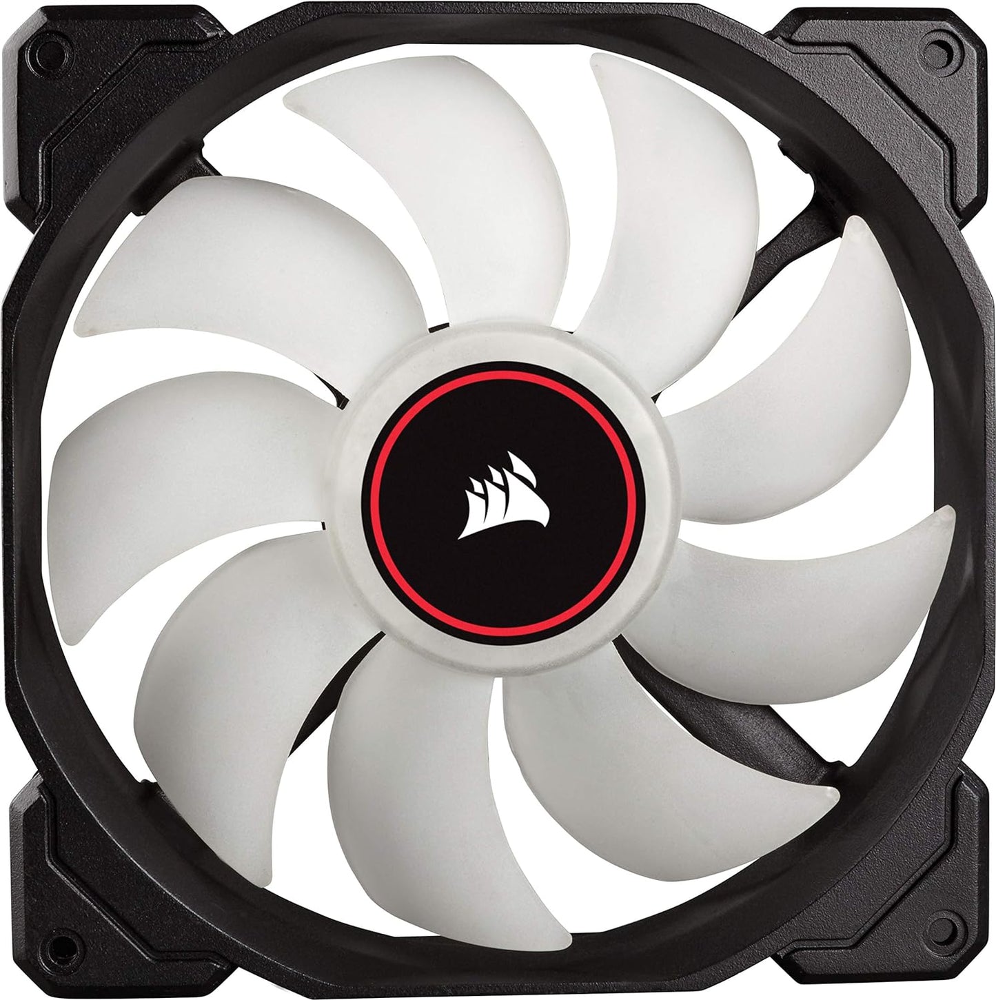AF140 LED Low Noise Cooling Fan, Single Pack - Red,Co-9050086-Ww