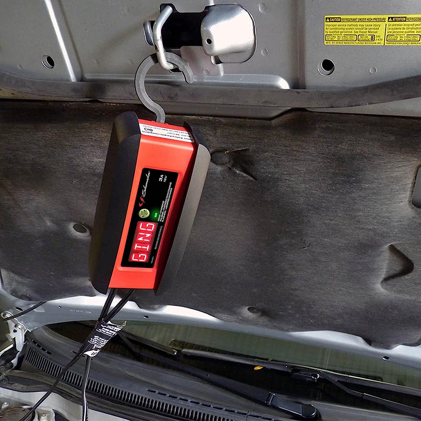 Schumacher SP1297 Fully Automatic Battery Charger, Maintainer, and Auto Desulfator - 3 Amp, 12V - for Cars, Motorcycles, Lawn Tractors, Power Sports, Marine Batteries