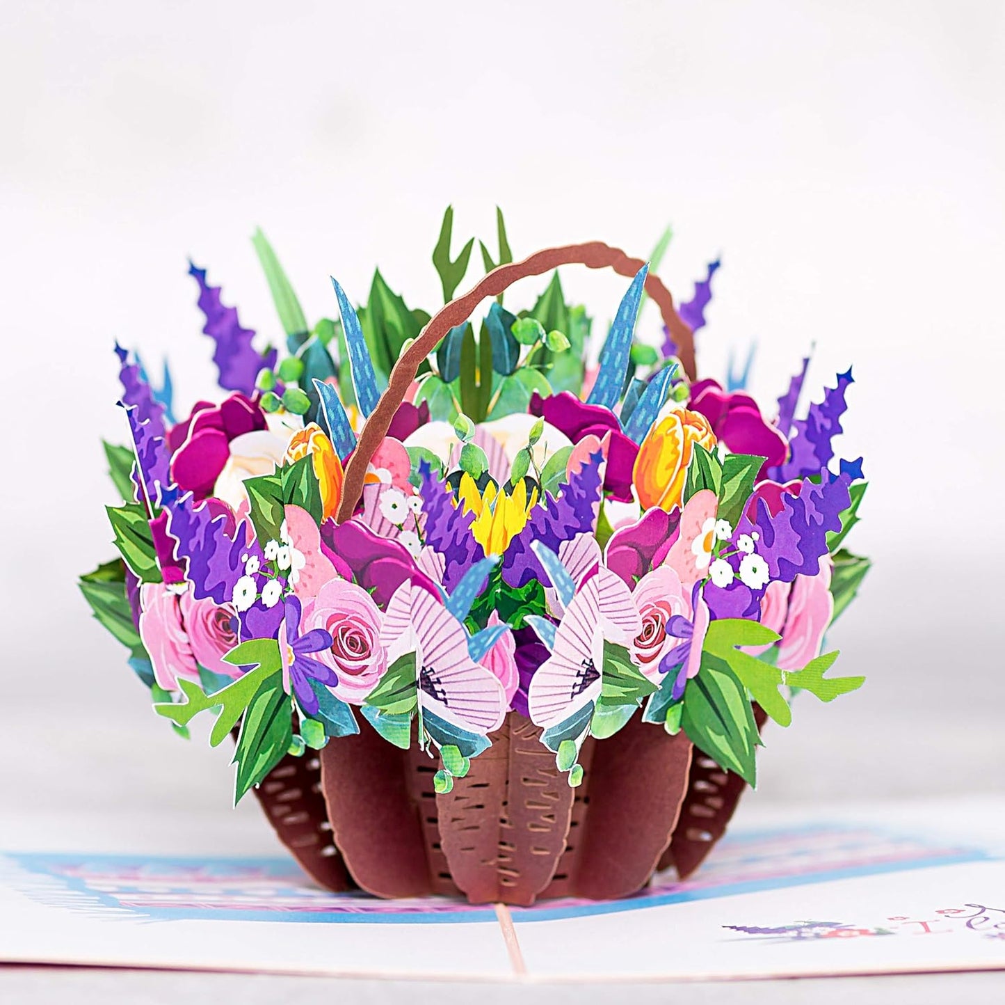 Flower for Mother Day Pop up Card, Mother Day Card Pop Up, Flower 3D Card, 3D Popup Greeting Cards, for Mothers Day, Fathers Dayall Occasion