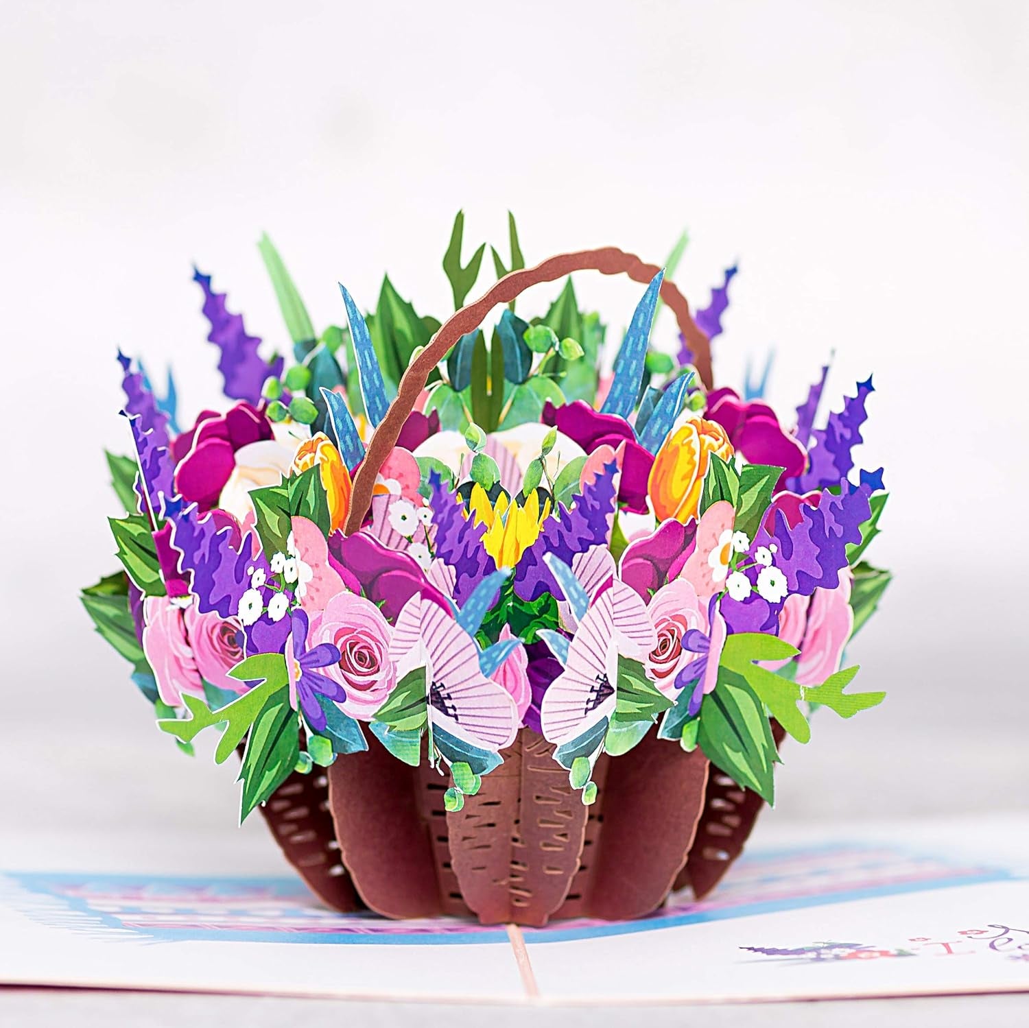 Flower for Mother Day Pop up Card, Mother Day Card Pop Up, Flower 3D Card, 3D Popup Greeting Cards, for Mothers Day, Fathers Dayall Occasion