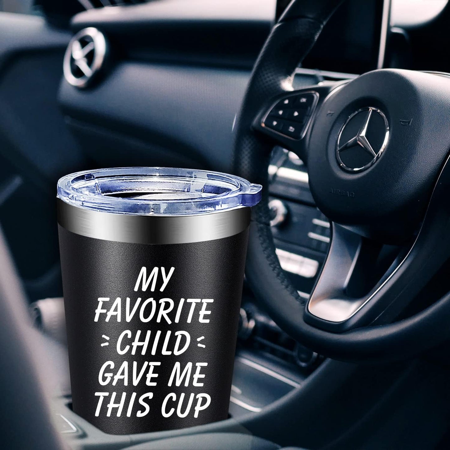 Gifts for Dad - My Favorite Child Gave Me This Cup - Novelty Birthday Gifts for Dad from Daughter Son Kids - Father'S Day, Christmas Giftsi for Dad, Parents, Grandpa, Men - Tumbler