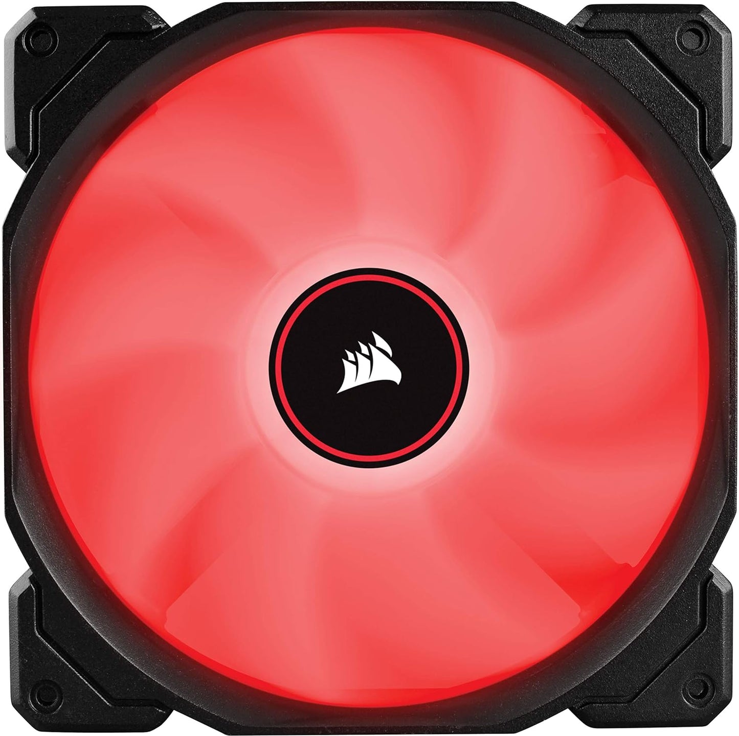 AF140 LED Low Noise Cooling Fan, Single Pack - Red,Co-9050086-Ww